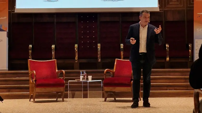 Dario Bressanini sul palco del Cicap Fest di Padova