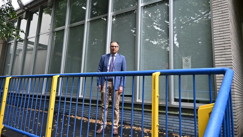 Alessandro Bisato all'ex Magarotto di via Cave