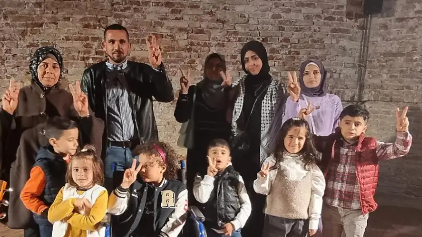 Alcune famiglie accolte a Padova