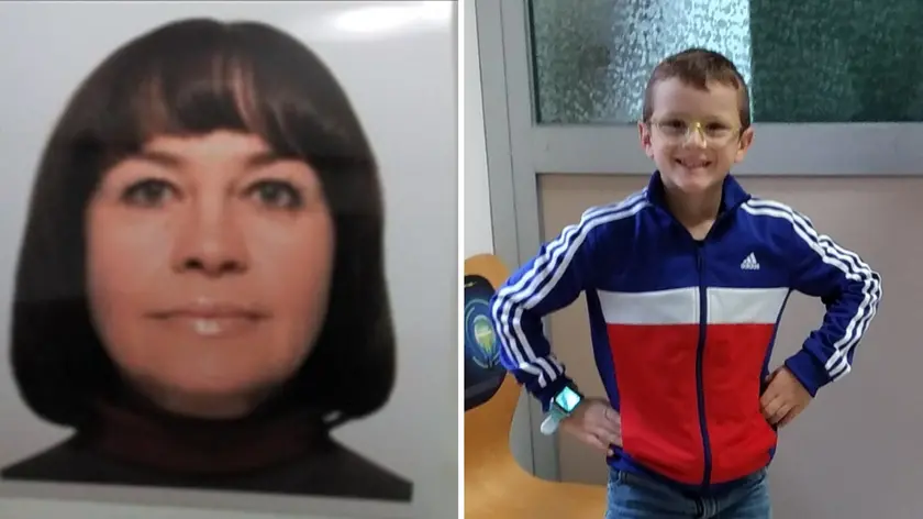 A sinistra Olena Stasiuk, a destra Giovanni Trame