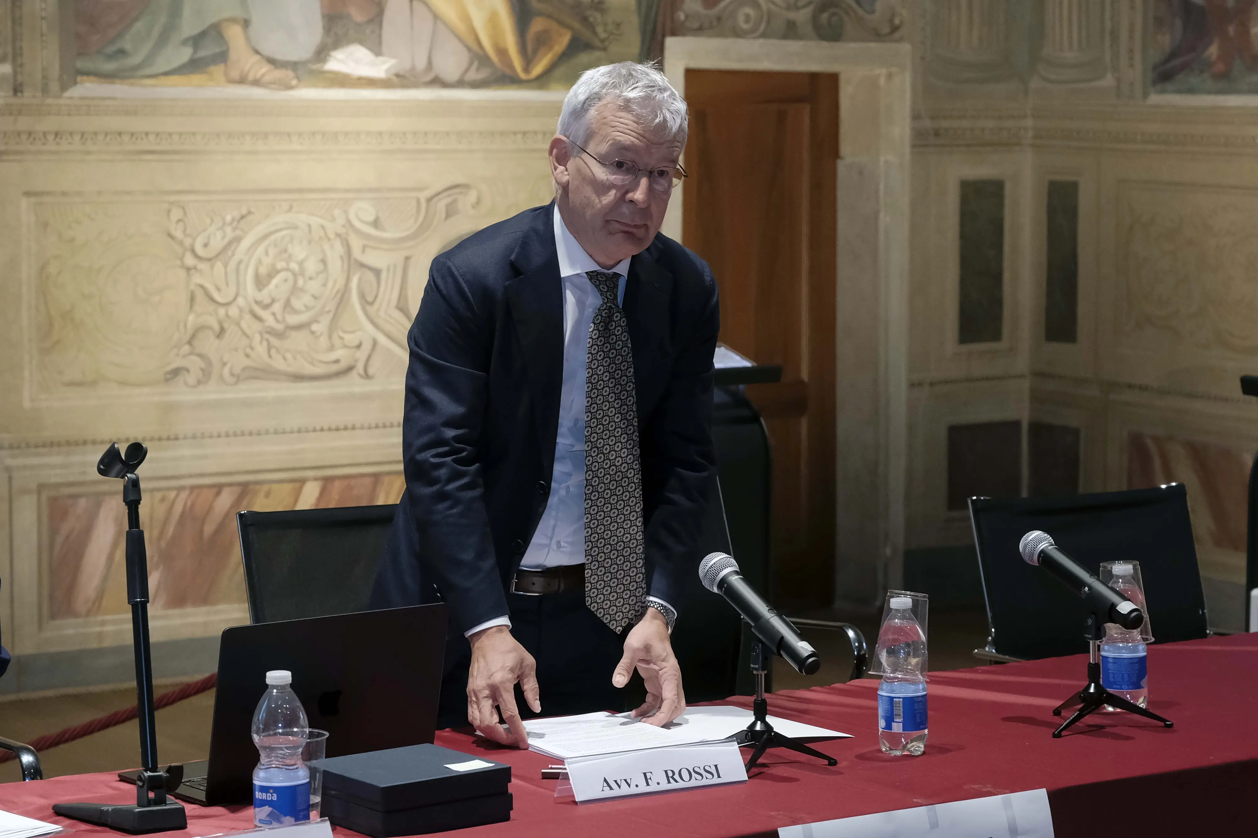 Il presidente dell'Ordine degli Avvocati Francesco Rossi