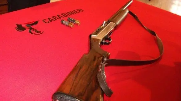 Un fucile usato per la caccia