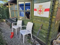 La sede presa di mira dai ladri