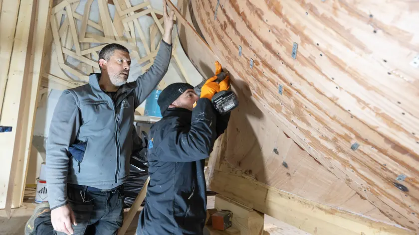 Santa Marta. cantiere navale Ca.Ne.Ve