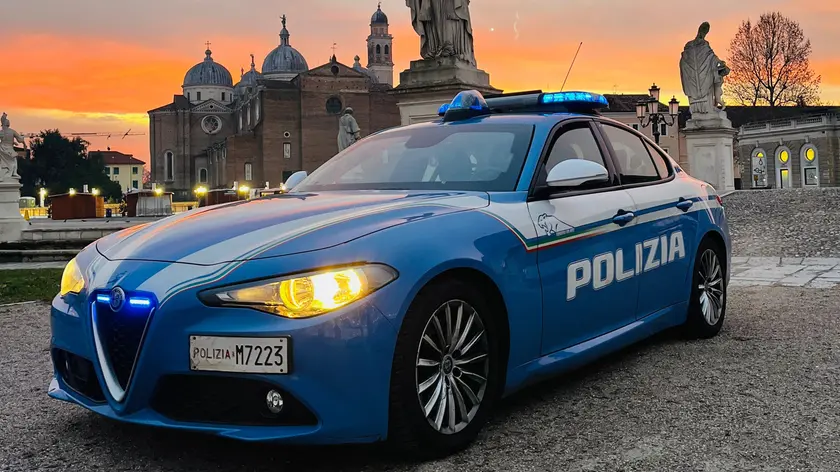 Una volante in Prato della Valle
