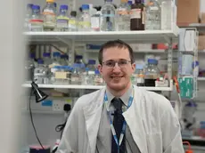 Il ricercatore Giulio Deangeli