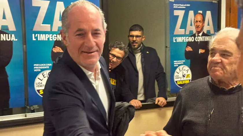 Luca Zaia al K3 a Treviso