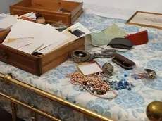 Il caos lasciato dai ladri