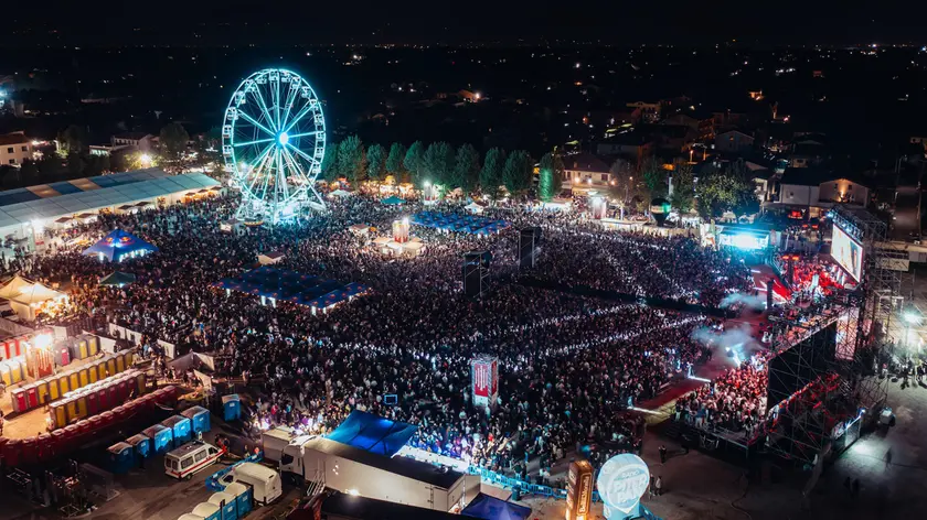 Una vista dall'alto di Aperyshow ad Arsego