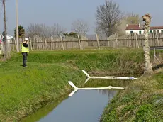 Le condotte dell'oleodotto che attraversano il territorio di Monselice