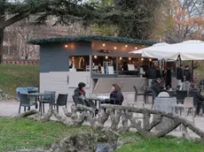 Uno dei chioschi dei Giardini