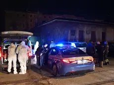 La Polizia scientifica intervenuta nel tardo pomeriggio di mercoledì in Porto Vecchio. Foto bruni