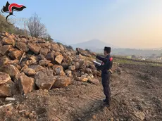 Lo sbancamento sui Colli Euganei con il recupero della trachite