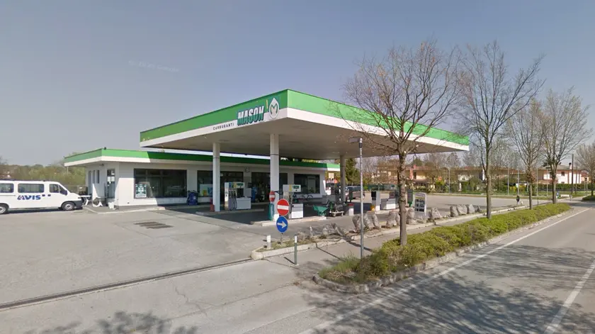 La stazione di servizio Mason Carburanti a Trebaseleghe