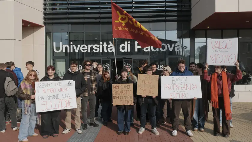 La protesta deigli studenti