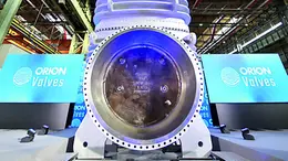 La valvola più grande al mondo realizzata da Orion