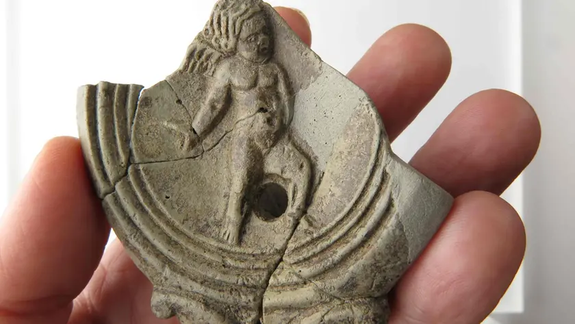 Reperto rinvenuto in vicolo Pastori