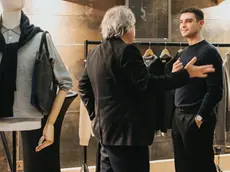 Davide Artico durante la presentazione a Londra