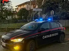 L'intervento dei carabinieri
