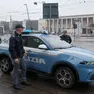 Polizia in piazzale della stazione a Padova