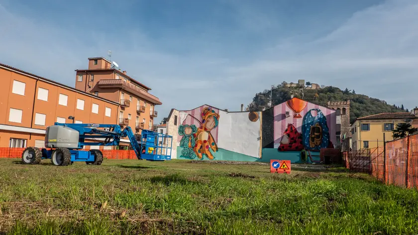 L'area dell'ex cinema Roma a Monselice