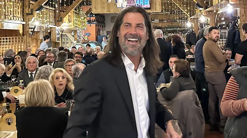 In foto, Luca Claudio