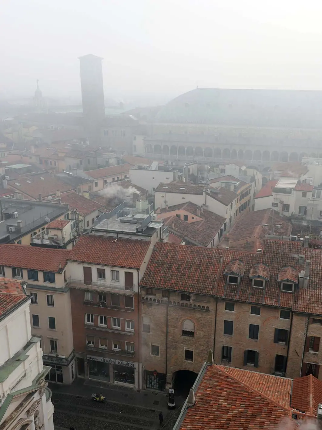 Pm10 e nebbia a Padova