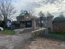Il cimitero di Montegrotto Terme dove è avvenuto il furto