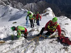 Il Soccorso Alpino in azione