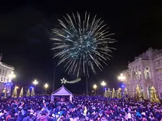 La festa di fine anno in piazza Unità (Bruni)