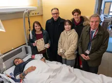 Elia, primo nato del 2026 in azienda ospedale università di Padova