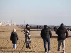 Turisti sulle spiagge venete