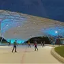 Il Thermal Forum realizzato di ricente e usato per il pattinaggio