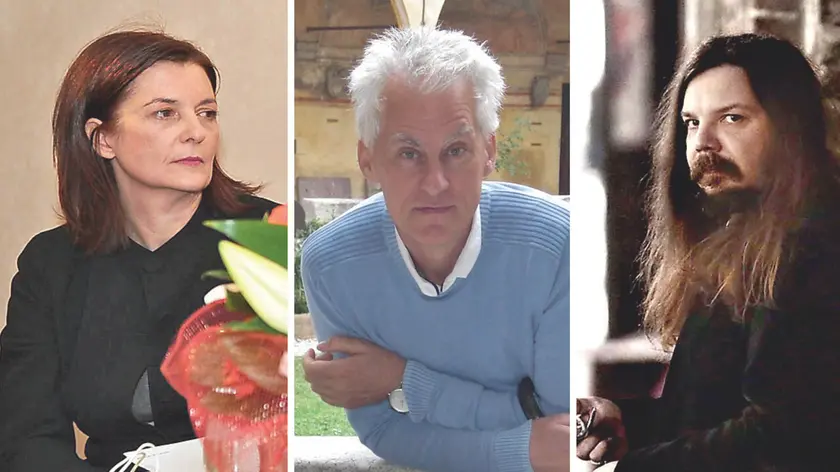 Da sinistra: Elena Commessatti, Fulvio Ervas e Matteo Strukul