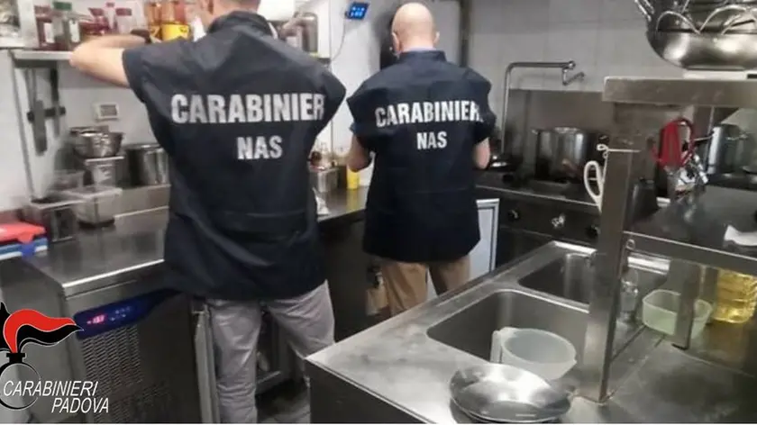 I Nas durante un controllo nel Padovano