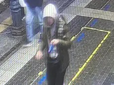 In un frame della Polizia di Stato, il cittadino croato 36enne, già noto alla Polizia Ferroviaria, fermato per l'aggressione al capotreno Alessandro Ambrosio