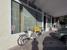 L'ingresso della sede dell'associazione