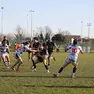 Un momento della partita. Foto dal profilo Facebook del Petrarca Rugby