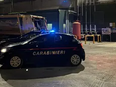 I carabinieri davanti alla Sesa di Este dopo l'incidente mortale sul lavoro