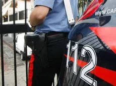 Un intervento dei carabinieri