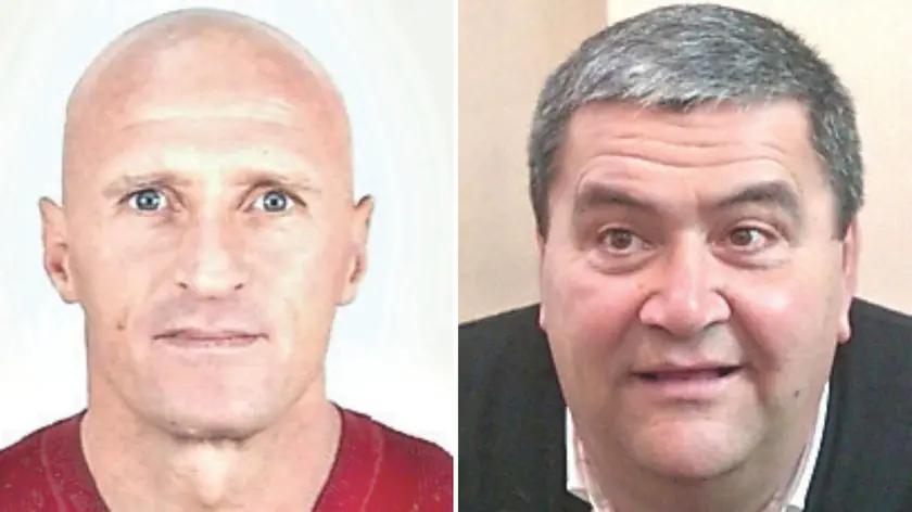 A sinistra Zevxhet Halili, e, a destra, Fabrizio Braghetto