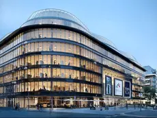 La parte esterna della Gallerie Lafayette di Berlino: il contenzioso tra Permasteelisa e Sunglass è nato per una fornitura difettosa