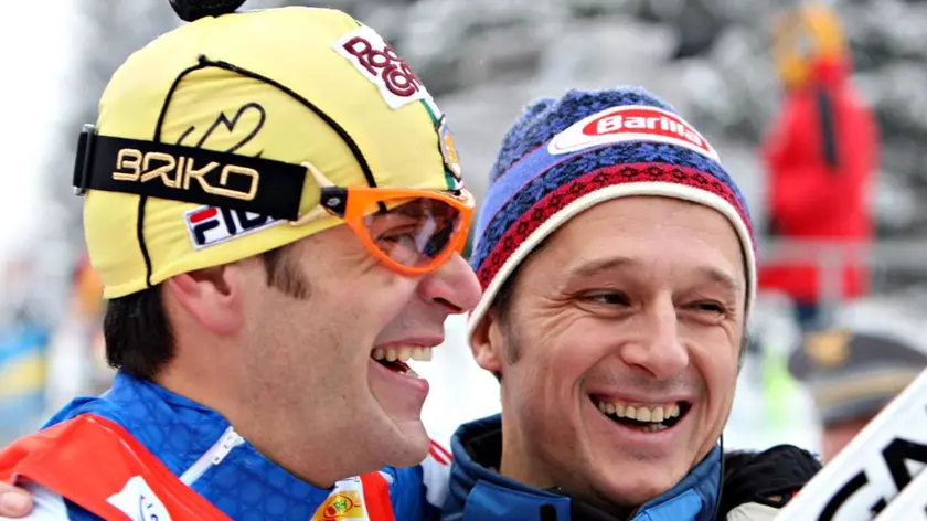 Pietro Piller Cottrer e Silvio Fauner, due dei grandi che non hanno portato la fiamma olimpica