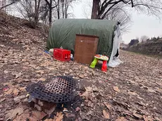 Tende al parco di via Sarpi