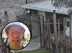 Attilio Frare (nel tondo), e il deposito dove è avvenuta l'esplosione