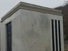 Una delle cappelle da cui è stato rubato il rame