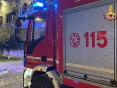 Intervento dei vigili del fuoco in serata ad Arre