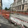 Tram, il cantiere in centro a Padova