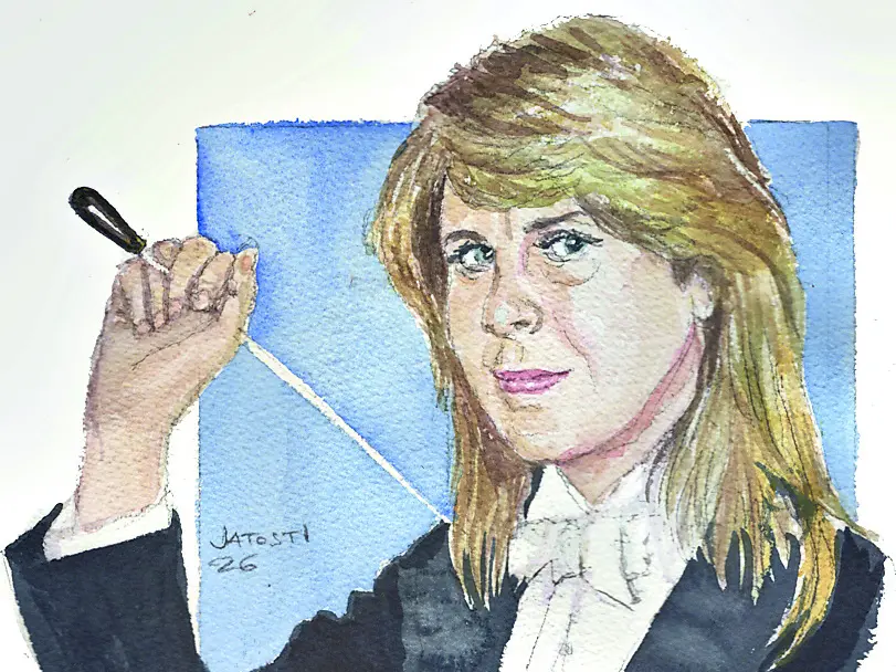 Elisabetta Maschio nel ritratto di Massimo Jatosti