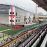 La curva sud dello stadio Euganeo
